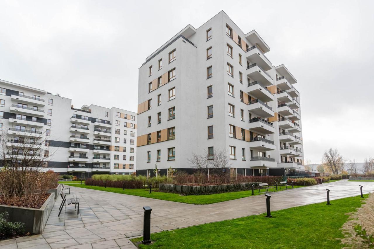 Chill Apartments Mokotow Business Center Warschau Exterior foto