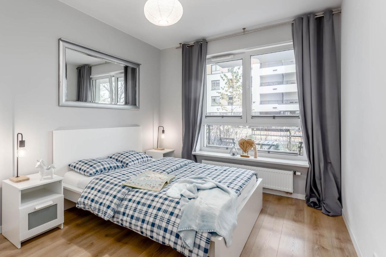 Chill Apartments Mokotow Business Center Warschau Exterior foto
