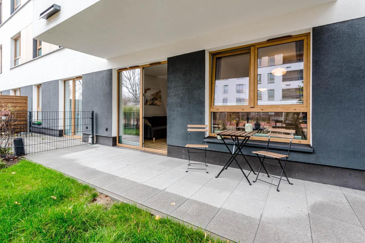 Chill Apartments Mokotow Business Center Warschau Exterior foto