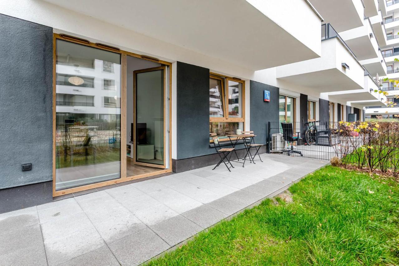Chill Apartments Mokotow Business Center Warschau Exterior foto