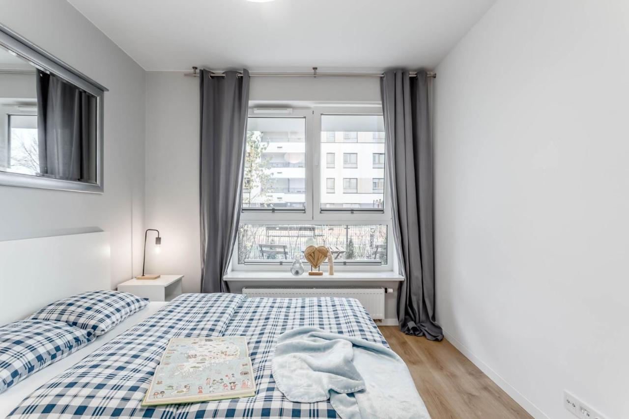 Chill Apartments Mokotow Business Center Warschau Exterior foto