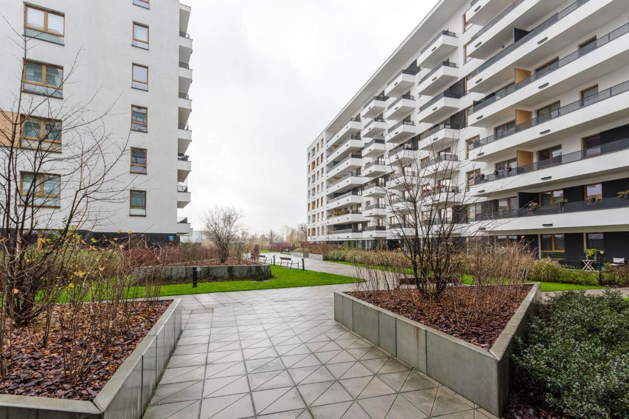 Chill Apartments Mokotow Business Center Warschau Exterior foto