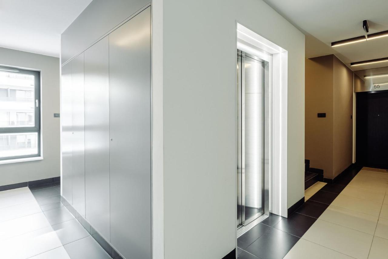 Chill Apartments Mokotow Business Center Warschau Exterior foto