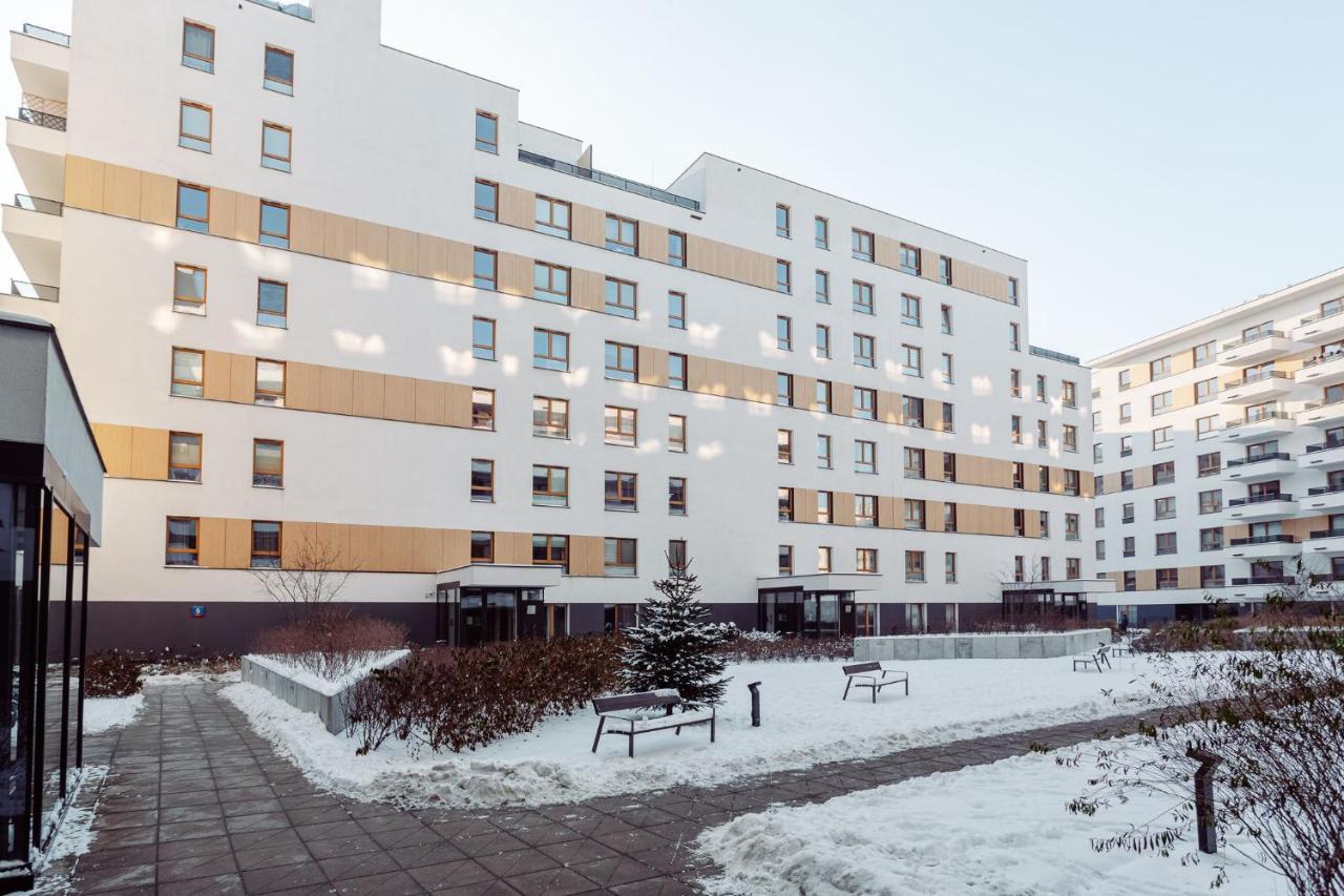 Chill Apartments Mokotow Business Center Warschau Exterior foto