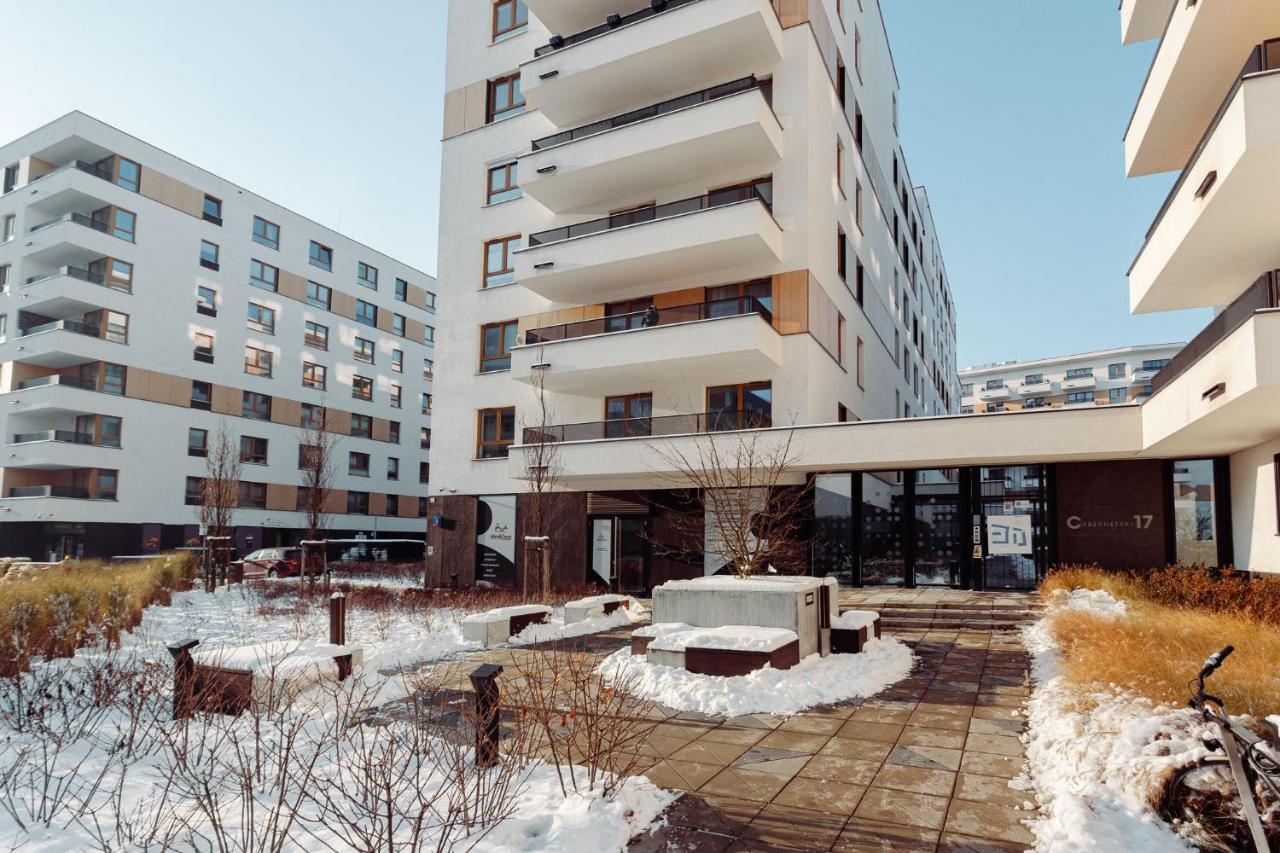 Chill Apartments Mokotow Business Center Warschau Exterior foto