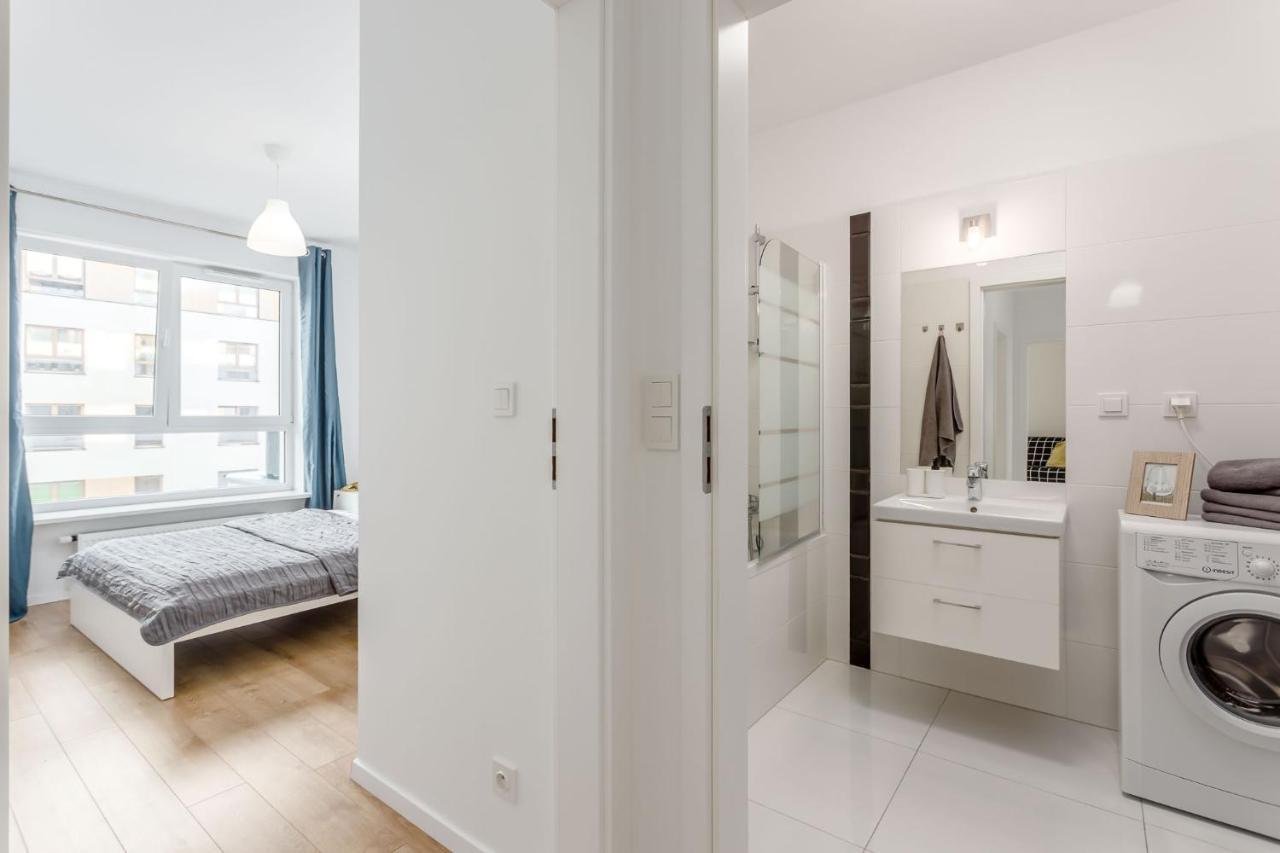 Chill Apartments Mokotow Business Center Warschau Exterior foto